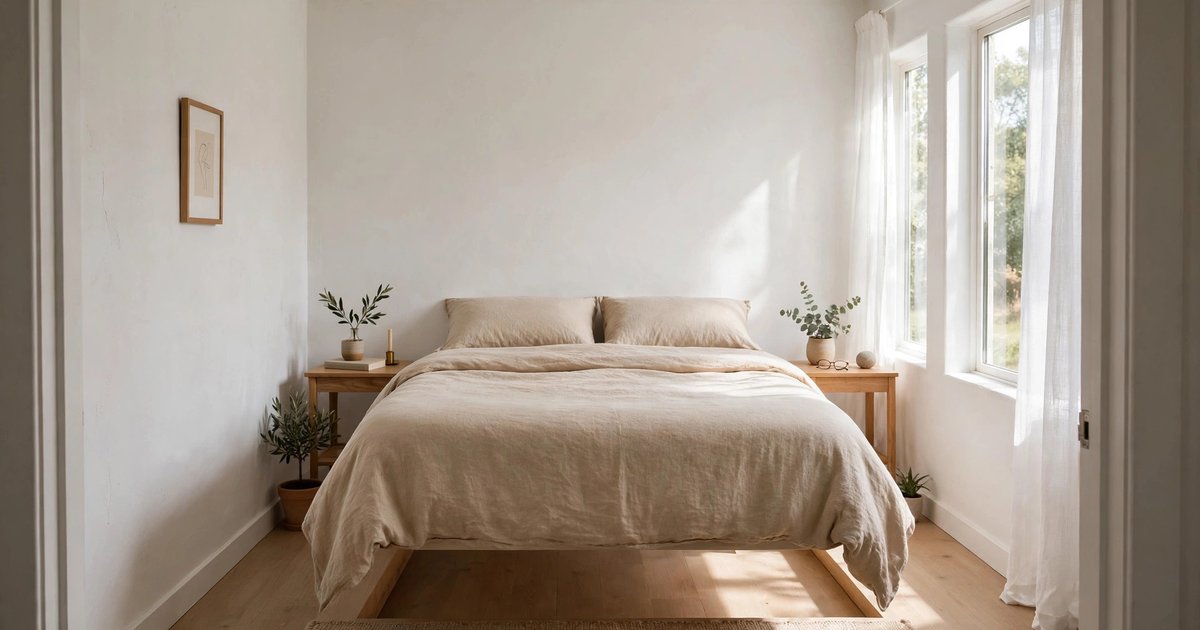 Float the bed off the wall