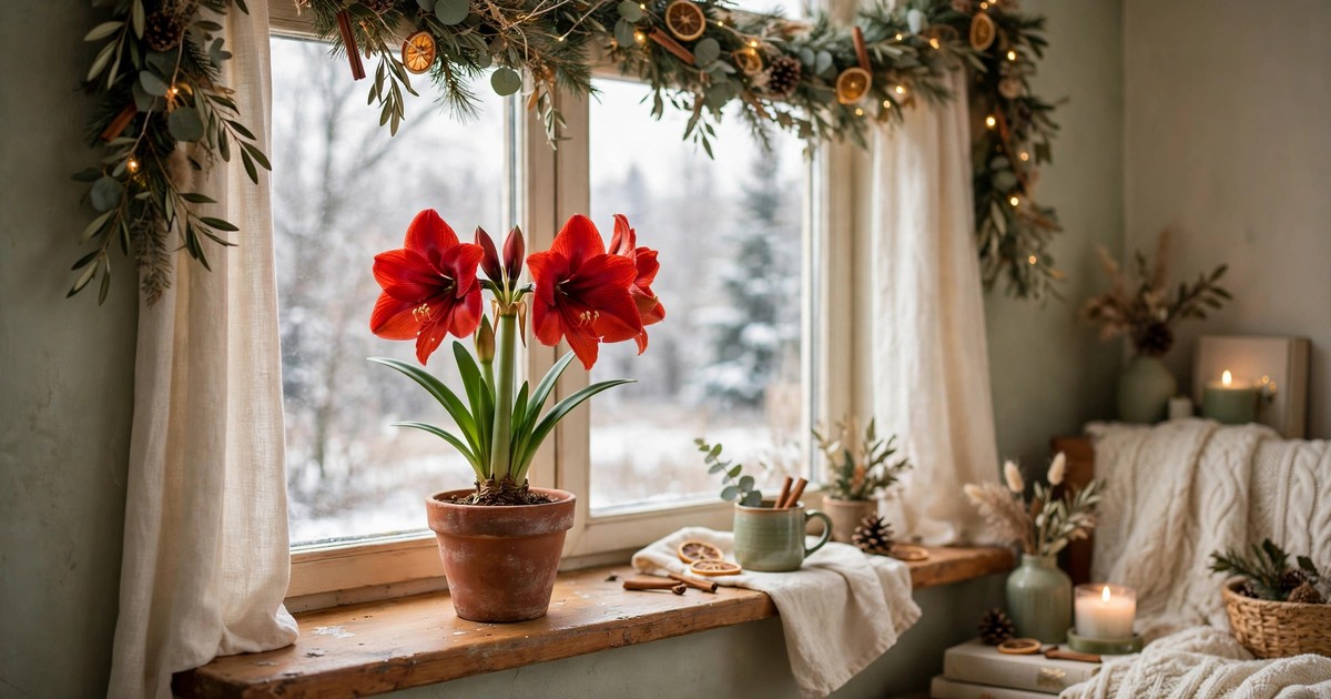 9 Amaryllis Bulb Kits Under $25 for Show-Stopping Christmas Blooms