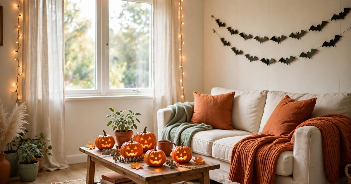 How to Decorate Your Rental for Halloween on a $50 Budget
