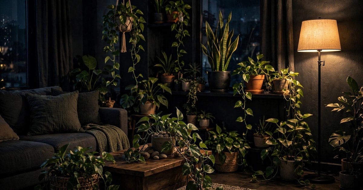 10 Low-Light Indoor Plants That Thrive in Dark Apartments
