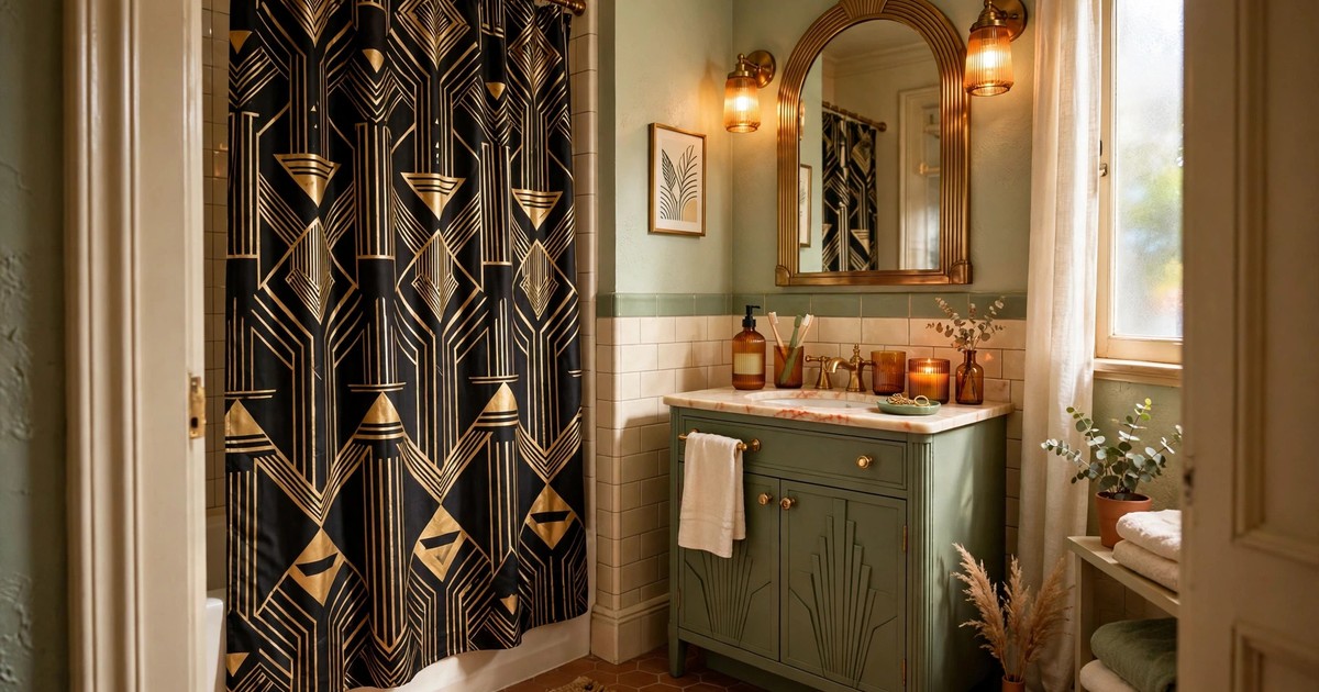 12 Renter-Friendly Neo Deco Bathroom Ideas on a Budget
