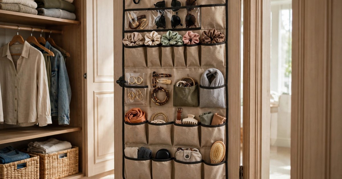 Over-the-door organizers (the good kind)